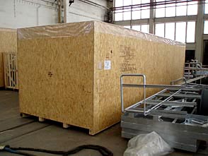 Výroba dřevěných transportních a exportních obalů a beden